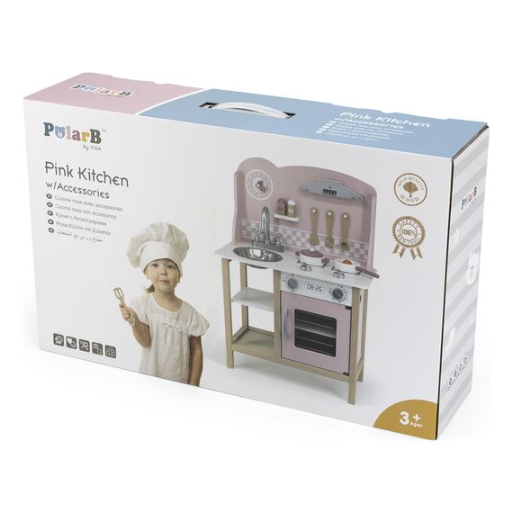 Viga PolarB kuchnia z akcesoriami Silver-Pink, 5 zdjęcie