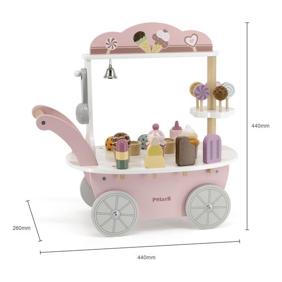 Viga PolarB wózek Mini Lodziarnia, 3 zdjęcie