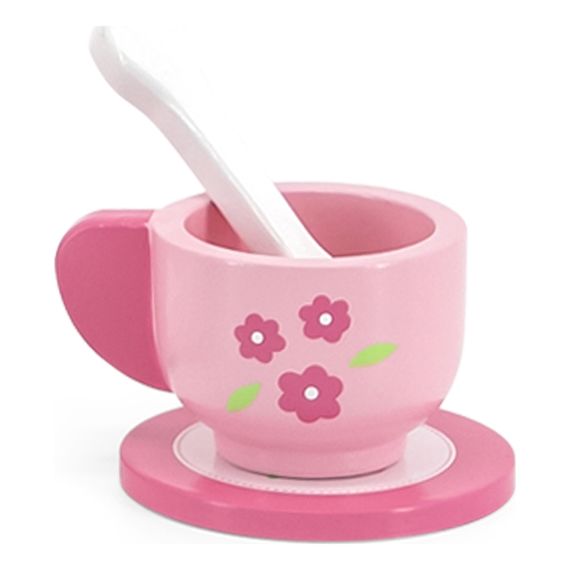 Viga serwis do herbaty i kawy Pink flower, 3 zdjęcie
