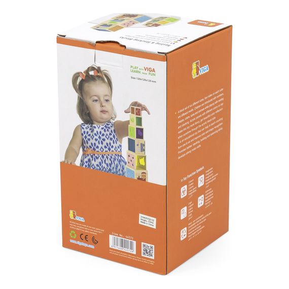 Viga sorter z klockami Jedno w drugie, 6 zdjęcie