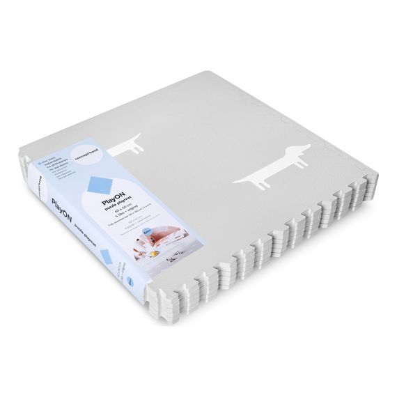 Concepthood PlayON mata piankowa - puzzle Dogs Light Grey, Kolor: Dogs Light Grey, 2 zdjęcie