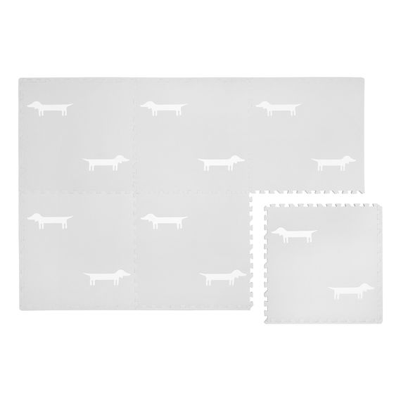 Concepthood PlayON mata piankowa - puzzle Dogs Light Grey, Kolor: Dogs Light Grey, 3 zdjęcie