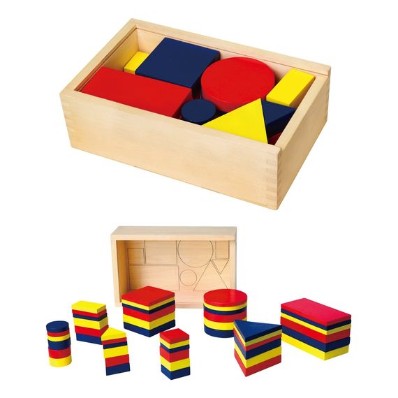Viga klocki logiczne Figury geometryczne