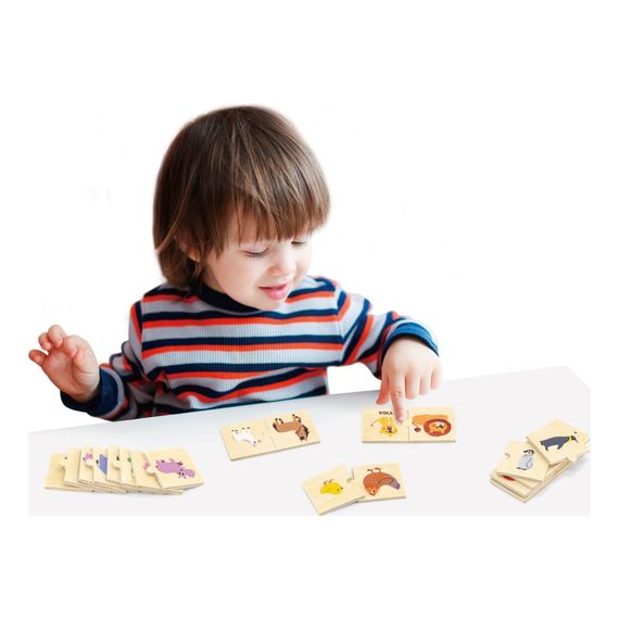 Viga puzzle logiczne Mama i dziecko, 4 zdjęcie