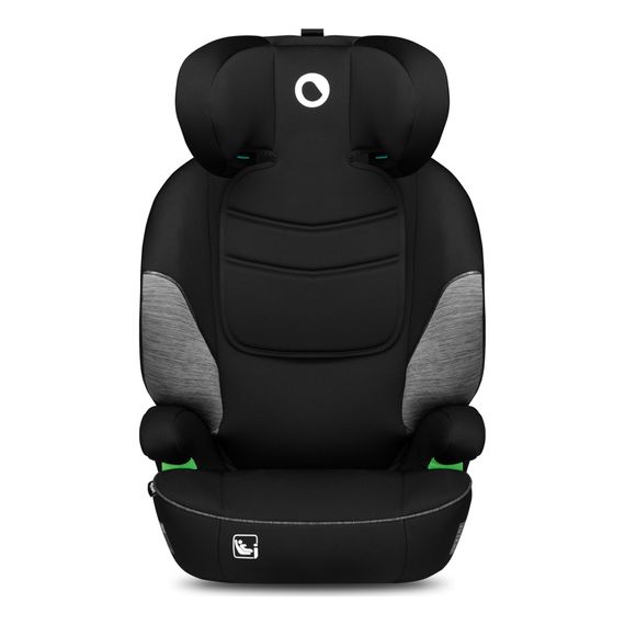 Lionelo Lars i-Size – autosedačka pro starší děti (100–150 cm | 15–36 kg | 4–12 let), Kolor: Black Grey, 6 zdjęcie