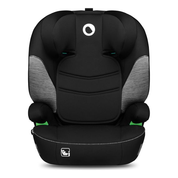 Lionelo Lars i-Size – autosedačka pro starší děti (100–150 cm | 15–36 kg | 4–12 let), Kolor: Black Grey, 8 zdjęcie