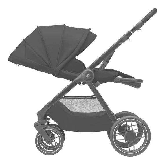 Maxi-Cosi Oxford kombinovaný kočárek 2v1, Rodzaj wózka: głęboko-spacerowy, Kolor materiału: Essential Black, 5 zdjęcie