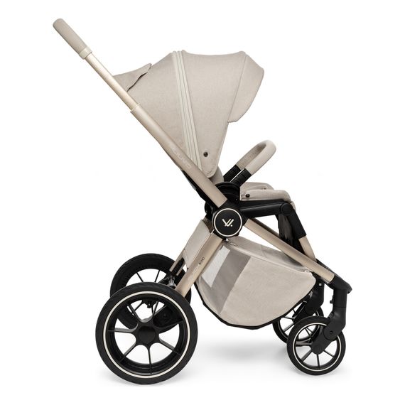 Muuvo Quick Boho * Sleva v košíku * kombinovaný kočárek 2v1, Rodzaj wózka: głęboko-spacerowy, Kolor materiału: Beige, 7 zdjęcie