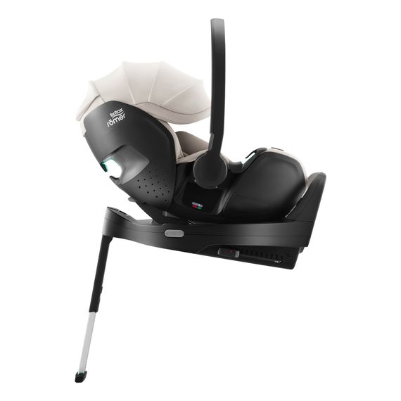 Britax Romer Baby-Safe Pro with Vario Base 5Z - Rotating Infant Car Seat (40-85 cm | 0-13 kg | Birth to 15 Months), Baza: baza Vario 5Z, Kolor: Soft Taupe, image , 15 image