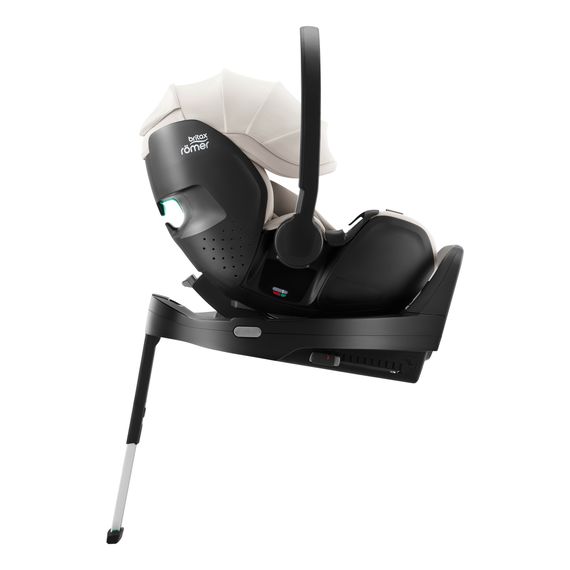 Britax Romer Baby-Safe Pro with Vario Base 5Z - Rotating Infant Car Seat (40-85 cm | 0-13 kg | Birth to 15 Months), Baza: baza Vario 5Z, Kolor: Soft Taupe, image , 16 image