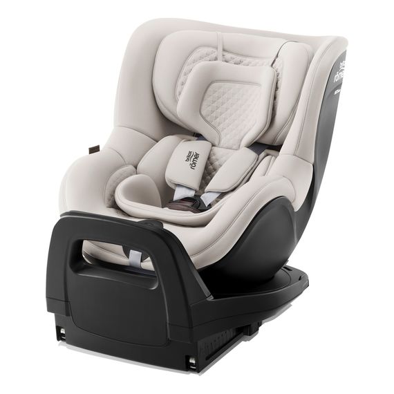 Britax Romer Dualfix 5Z - 360° Rotating Car Seat for Toddlers (61-105 cm | 9-18 kg | 3 Months to 4 Years), Baza: bez bazy, Kolor: Soft Taupe, image , 14 image