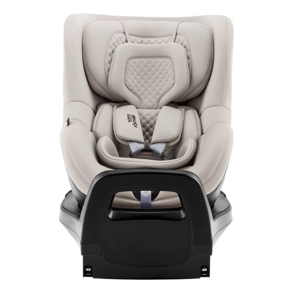 Britax Romer Dualfix 5Z - 360° Rotating Car Seat for Toddlers (61-105 cm | 9-18 kg | 3 Months to 4 Years), Baza: bez bazy, Kolor: Soft Taupe, image , 15 image