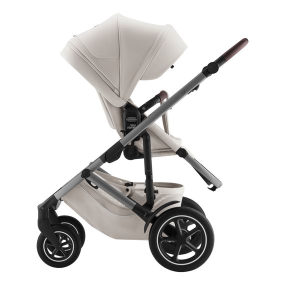 Britax Romer Smile 5Z * Sleva v košíku * kombinovaný kočárek 2v1, Rodzaj wózka: głęboko-spacerowy, Kolor materiału: Soft Taupe, 17 zdjęcie