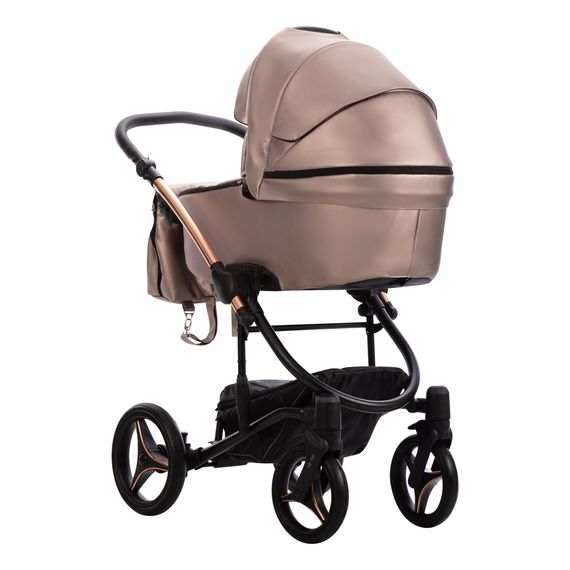 Bebetto Torino Si Pro 2-in-1 Pushchair, Kolekcja: Si Pro, Kolor: Si Pro 02, Kolor ramy: Czarno-złoty, image , 6 image