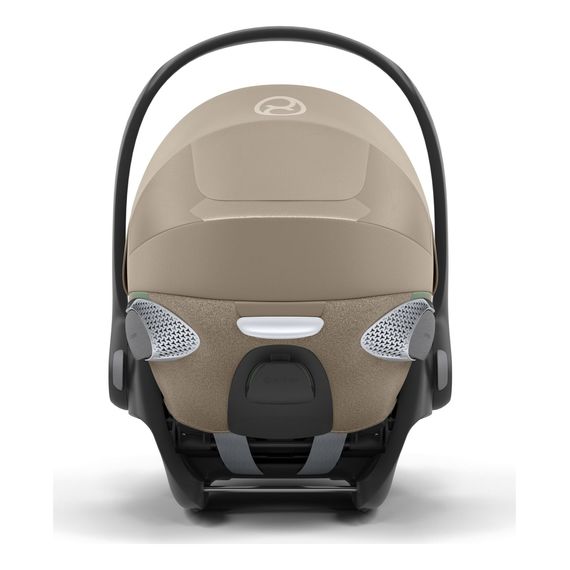 Cybex Cloud T i-Size with Base T - Rotating Infant Car Seat (45-87 cm | 0-13 kg | Birth to 2 Years), Baza: Cybex base T, Kolor: Plus Cozy Beige, image , 8 image