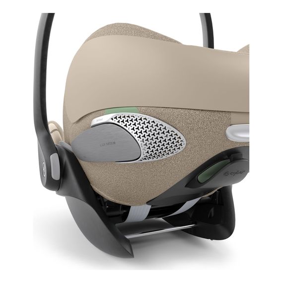 Cybex Cloud T i-Size with Base T - Rotating Infant Car Seat (45-87 cm | 0-13 kg | Birth to 2 Years), Baza: Cybex base T, Kolor: Plus Cozy Beige, image , 12 image