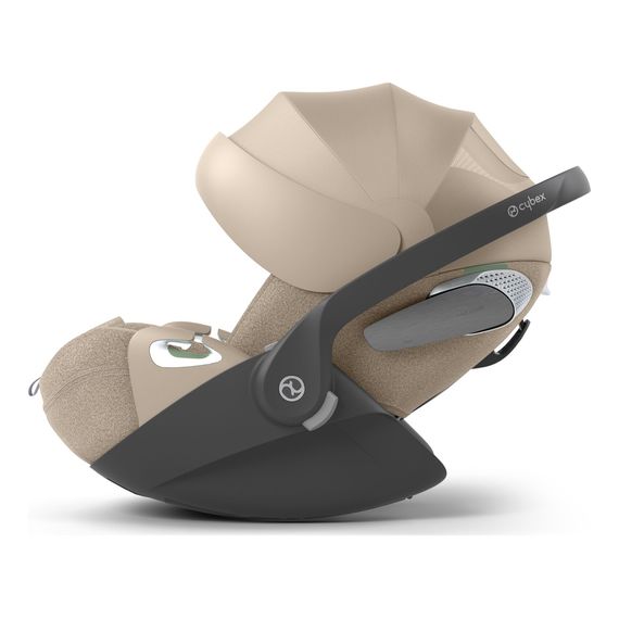 Cybex Cloud T i-Size with Base T - Rotating Infant Car Seat (45-87 cm | 0-13 kg | Birth to 2 Years), Baza: Cybex base T, Kolor: Plus Cozy Beige, image , 26 image