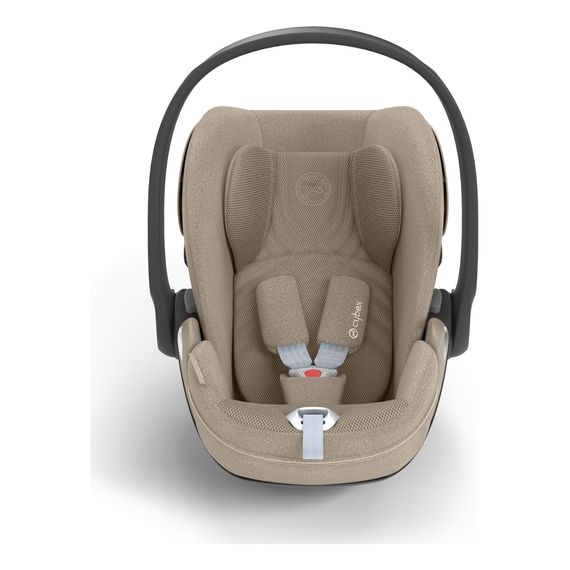 Cybex Cloud T i-Size otočná autosedačka pro novorozence (45–87 cm | 0–13 kg | 0–2 roky), Baza: bez bazy, Kolor: Plus Cozy Beige, 22 zdjęcie