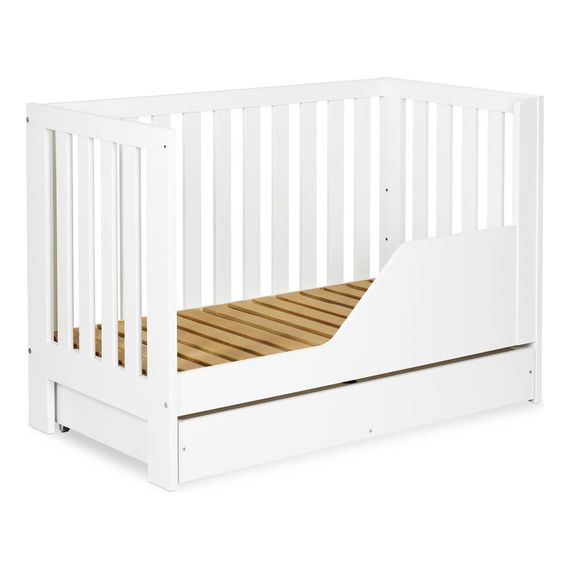 LittleSky by Klupś Amelia II Cot 120x60 - White, Kolor: biały, image , 7 image