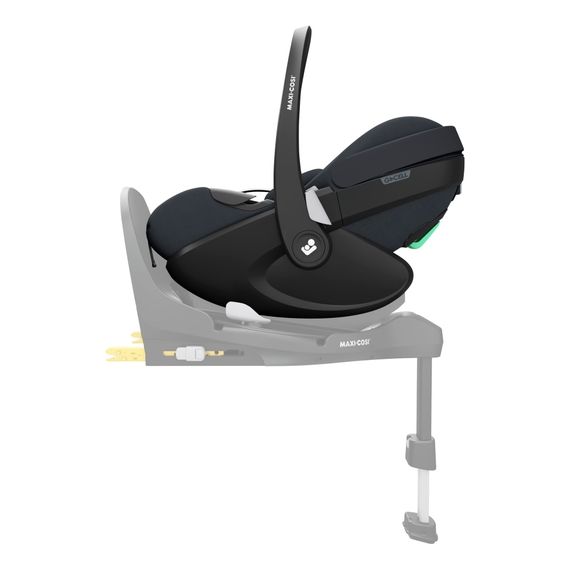 Maxi-Cosi Pebble 360 Pro2 s bází FamilyFix 360 Pro – vajíčko i-Size (40–87 cm | 0–13 kg | 0–1,5 roku), Baza: FamilyFix 360° Pro, Kolor: Essential Graphite, 7 zdjęcie