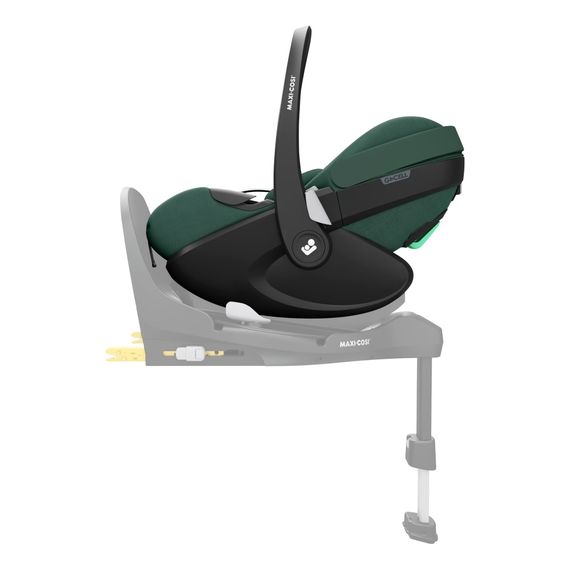 Maxi-Cosi Pebble 360 Pro2 s bází FamilyFix 360 Pro – vajíčko i-Size (40–87 cm | 0–13 kg | 0–1,5 roku), Baza: FamilyFix 360° Pro, Kolor: Essential Green, 7 zdjęcie