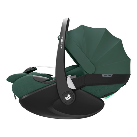 Maxi-Cosi Pebble 360 Pro2 s bází FamilyFix 360 Pro – vajíčko i-Size (40–87 cm | 0–13 kg | 0–1,5 roku), Baza: FamilyFix 360° Pro, Kolor: Essential Green, 11 zdjęcie