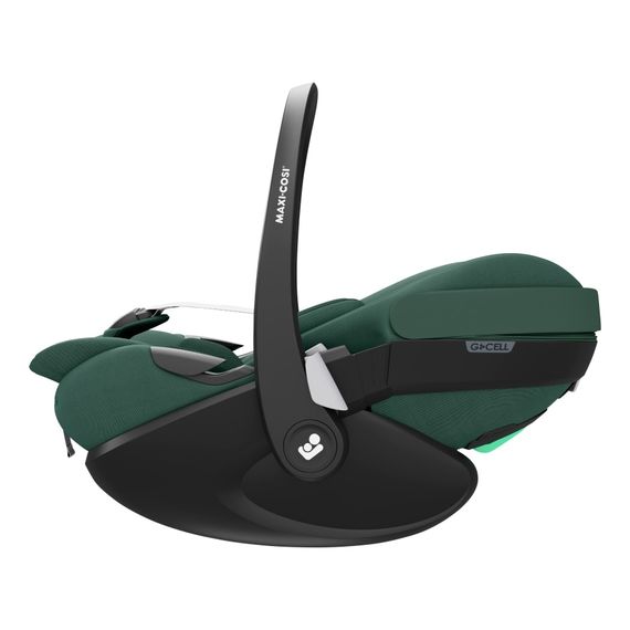 Maxi-Cosi Pebble 360 Pro2 s bází FamilyFix 360 Pro – vajíčko i-Size (40–87 cm | 0–13 kg | 0–1,5 roku), Baza: FamilyFix 360° Pro, Kolor: Essential Green, 24 zdjęcie