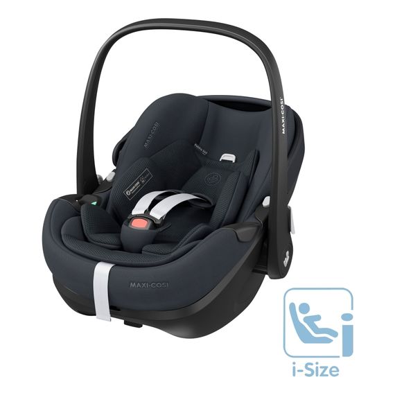 Maxi-Cosi Pebble 360 Pro2 * Sleva v košíku * skládací vajíčko i-Size (40–87 cm | 0–13 kg | 0–1,5 roku), Baza: bez bazy, Kolor: Essential Graphite, 8 zdjęcie