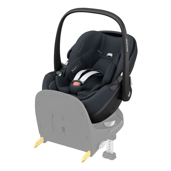 Maxi-Cosi Pebble 360 Pro2 * Sleva v košíku * skládací vajíčko i-Size (40–87 cm | 0–13 kg | 0–1,5 roku), Baza: bez bazy, Kolor: Essential Graphite, 12 zdjęcie