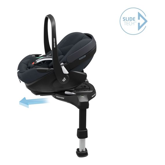 Maxi-Cosi Pebble 360 Pro2 * Sleva v košíku * skládací vajíčko i-Size (40–87 cm | 0–13 kg | 0–1,5 roku), Baza: bez bazy, Kolor: Essential Graphite, 15 zdjęcie