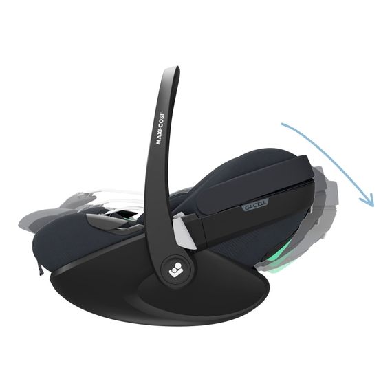 Maxi-Cosi Pebble 360 Pro2 * Sleva v košíku * skládací vajíčko i-Size (40–87 cm | 0–13 kg | 0–1,5 roku), Baza: bez bazy, Kolor: Essential Graphite, 22 zdjęcie