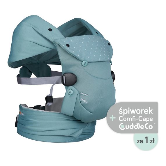 BeSafe Newborn Haven nosidełko Eukaliptus, Kolor: Eukaliptus, 5 zdjęcie