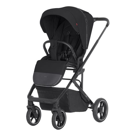 Carrello Alfa kombinovaný kočárek 2v1, Rodzaj wózka: głęboko-spacerowy, Kolor materiału: Midnight Black, 19 zdjęcie