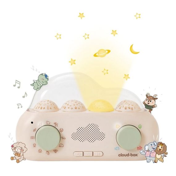 Cloud B CloudBox muzyczny projektor z bajkami wersja francusko - angielska