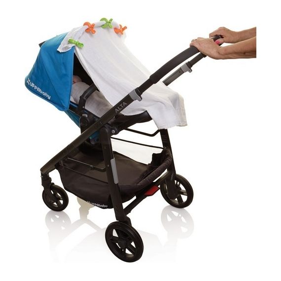 Dreambaby klipsy do wózka 4 szt. zielony i pomarańczowy, 2 zdjęcie
