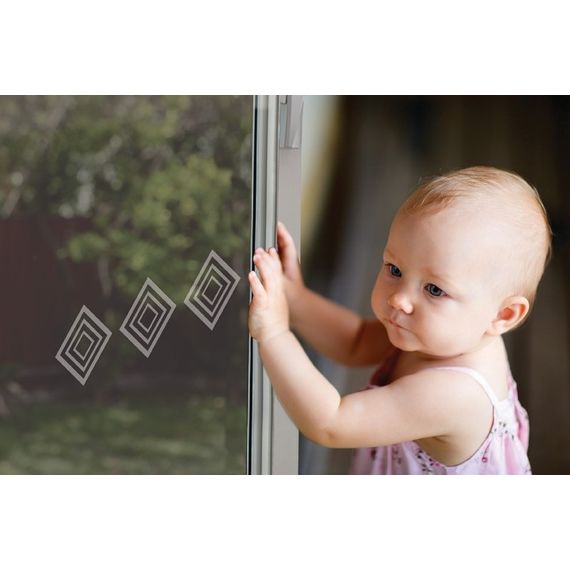 Dreambaby paski zabezpieczające na drzwi balkonowe 6 szt. 267x90mm, 2 zdjęcie
