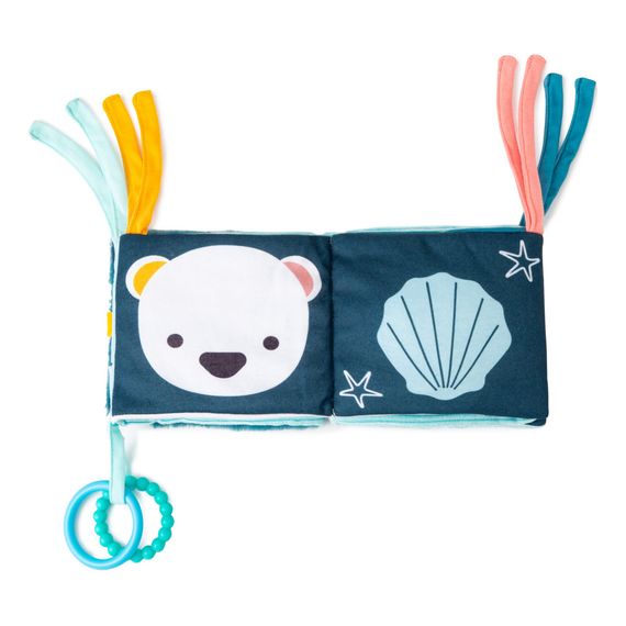 Little Big Friends pierwsza książeczka aktywizująca 2w1 Ocean, Kolor: Ocean, 5 zdjęcie