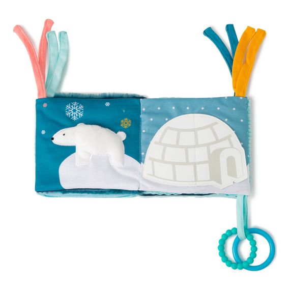 Little Big Friends pierwsza książeczka aktywizująca 2w1 Ocean, Kolor: Ocean, 6 zdjęcie