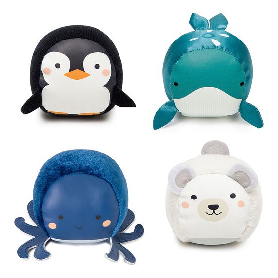 Little Big Friends zestaw piłeczek Roly Poly Ocean, Kolor: Ocean