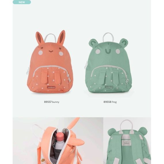 Miniland Insulated Backpack ECO-friendly — Frog, image , 3 image