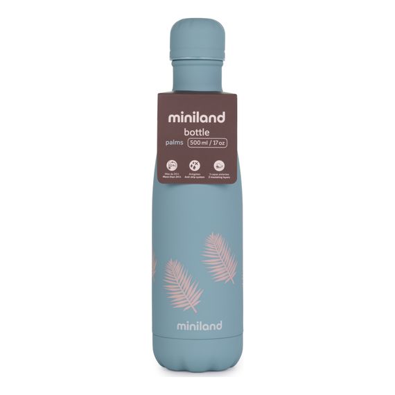 Miniland termoska lahev Terra 500ml Palmy, 2 zdjęcie