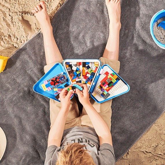 Trunki przenośny pojemnik na zabawki TeeBee czerwony, 3 zdjęcie