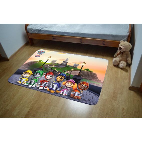 Nickelodeon dywan Ultra Miękki 100x150 cm Psi Patrol Zamek, Kolor: Zamek, 5 zdjęcie
