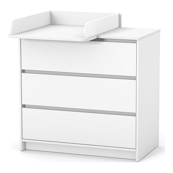 Veres Bern 900 – dětská komoda (90 cm) – White, Kolor: White, 8 zdjęcie