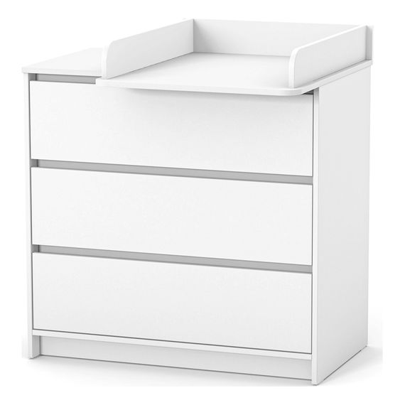 Veres Bern 900 – dětská komoda (90 cm) – White, Kolor: White, 9 zdjęcie