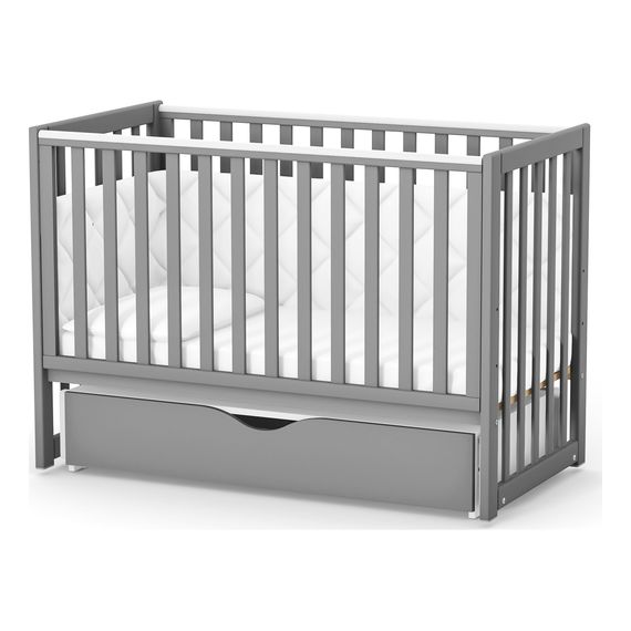 Veres - Pendulum Rocking System with Drawer for LD3, LD6, LD13, LD15 Cots - Graphite White, Rodzaj: z szufladą, Kolor: Graphite White, image , 7 image