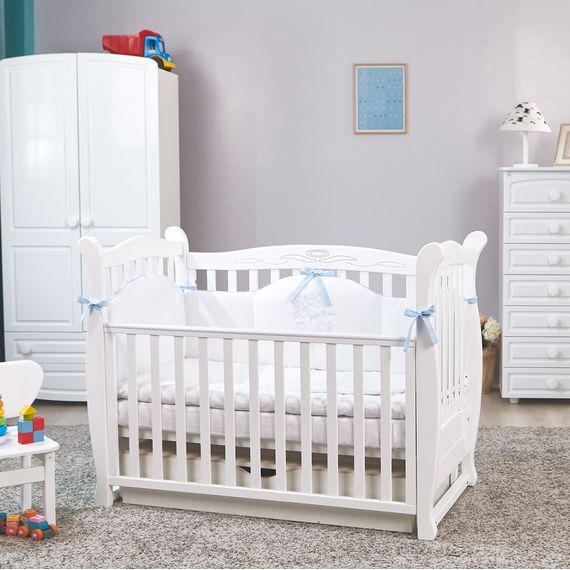 Veres - Pendulum Rocking System with Drawer for LD3, LD6, LD13, LD15 Cots - White, Rodzaj: z szufladą, Kolor: White, image , 9 image