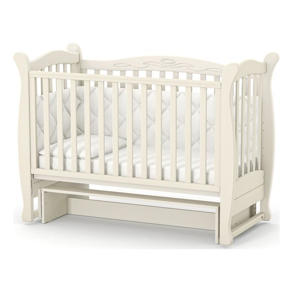 Veres LD15 – dětská postýlka (120×60 cm) – Beige, Kolor: Beige, 5 zdjęcie