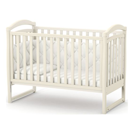 Veres LD6 – dětská postýlka se sklopnou bočnicí a kousátkem (120×60 cm) – Beige, Kolor: Beige