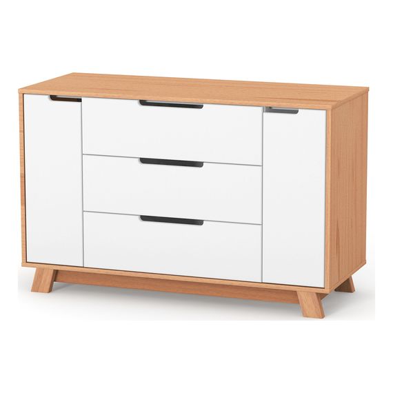 Veres Manhattan 1200 – dětská komoda (120 cm) – White Natural, Rozmiar: 120 cm, Kolor: White Natural